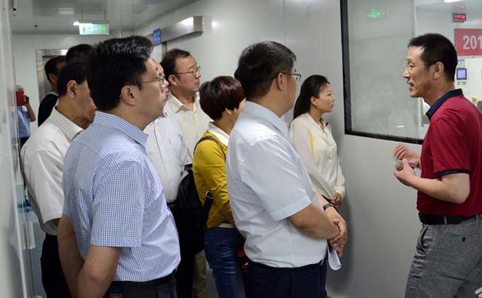 中機產城規劃設計研究院考察華天電子科技園
